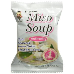 Miyasaka Instant Authentic Soup, Miso, 0.27-Ounce (Pack of 12)
