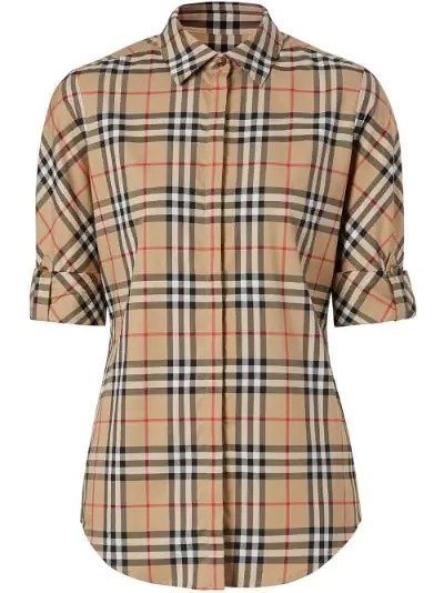 vintage check shirt | Burberry | Eraldo.com