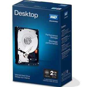 WD Black Desktop Performance 2TB Internal Hard Drive WDBSLA0020HNC-NRSN