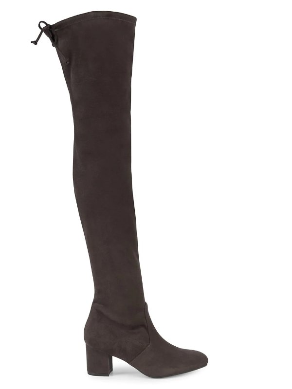 Genna Over-The-Knee Faux Suede Boots