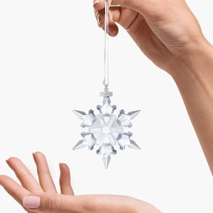 Swarovski 2020年度版圣诞节透明水晶挂饰