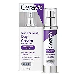 Anti Aging Face Cream with SPF 30 Sunscreen | Anti Wrinkle Cream for Face with Retinol, SPF 30 Sunscreen, Hyaluronic Acid, and Ceramides | 1.76 Ounce