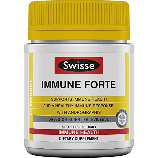 Ultiboost Immune Forte | Andrographis, Vitamin C, Elderberry & Echinacea for Healthy Immune Response | 60 Tablets