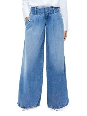 Anders Mid Rise Wide Leg Jeans