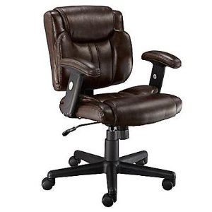 Staples Telford II Luxura Managers Chair, Black