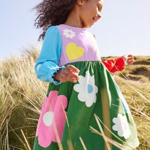 上新：Mini Boden 儿童服饰促销，好多色彩鲜艳的春夏款