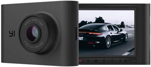 YI Nightscape Dash Cam, 1080p Smart Wi-Fi Car Camera with Heat-Resistant Supercapacitor