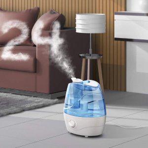 Homasy Cool Mist Humidifiers, 2.2L