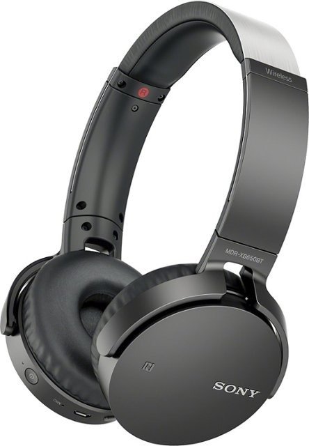 - XB650BT 包耳式无线耳机 黑色
