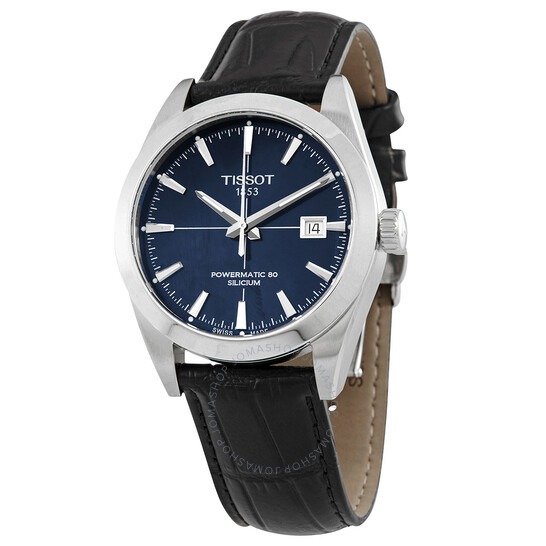 Gentleman Powermatic 80 Automatic Chronometer Blue Dial Watch T127.407.16.041.01