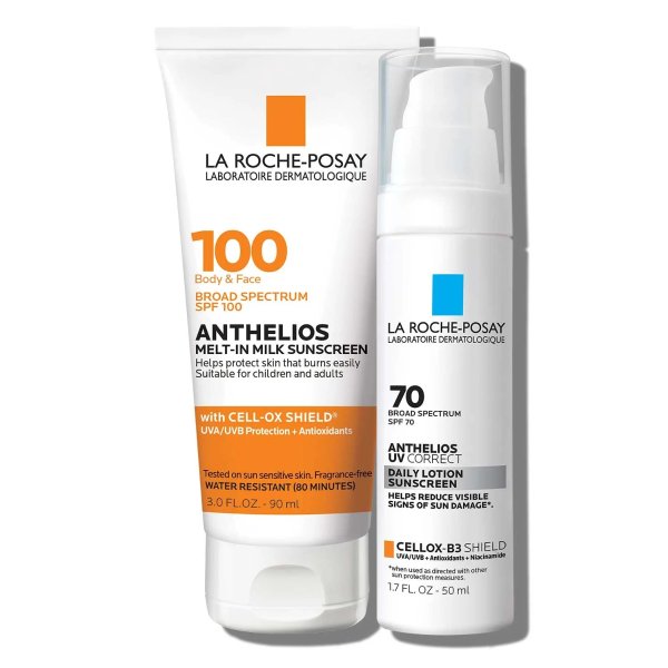 Anthelios High SPF Face & Body Sunscreen Set