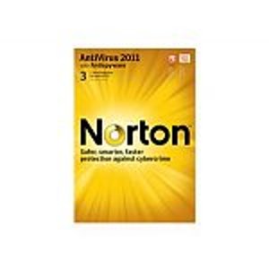 诺顿杀毒软件2011版 Symantec Norton Antivirus 2011 (3-User) 