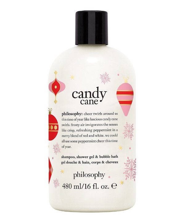 Candy Cane 16-Oz. Shampoo, Shower Gel & Bubble Bath