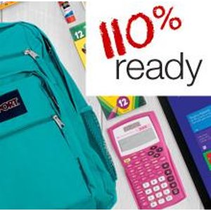 Back to School Sale Week: 110% Ready for school