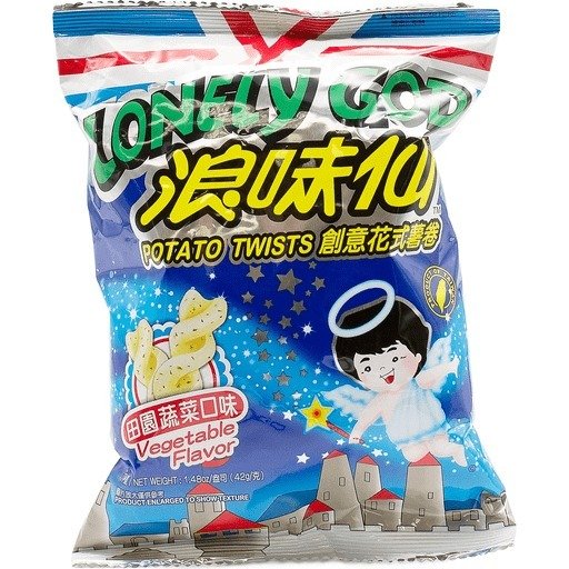 Want-Want Lonely God Potato Twists Vegetable Flavor