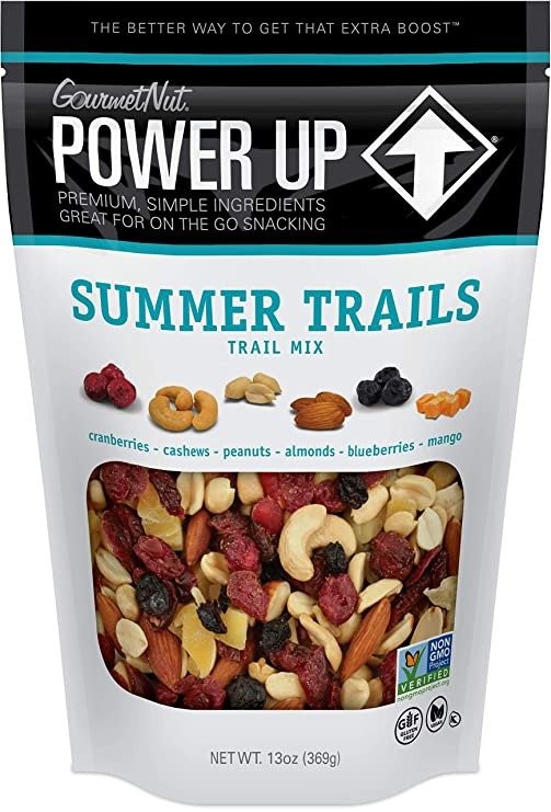 Trail Mix, Summer Trails Mix, Non-GMO, Vegan, Gluten Free, No Artificial Ingredients, Gourmet Nut, 13 Ounce Bag