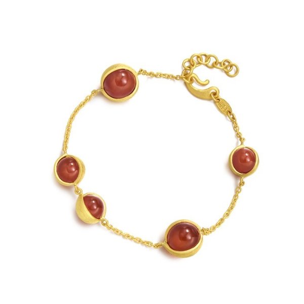 g* Collection 999.9 Gold Agate Bracelet | Chow Sang Sang Jewellery eShop