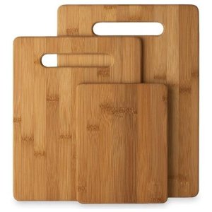 Eco Friendly Bamboo Cutting Board Set - 3 Pieces
