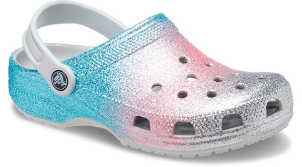 Toddler Shoes - Classic Glitter Clogs, Sparkly Shoes for Girls and Boys