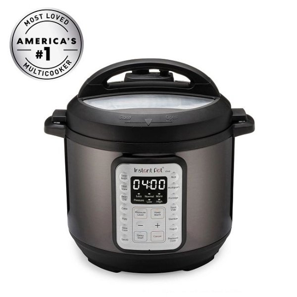® Viva™ 6-quart Multi-Use Pressure Cooker, Black