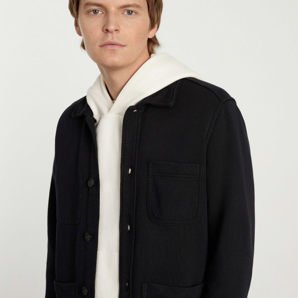 The French Terry Chore Jacket