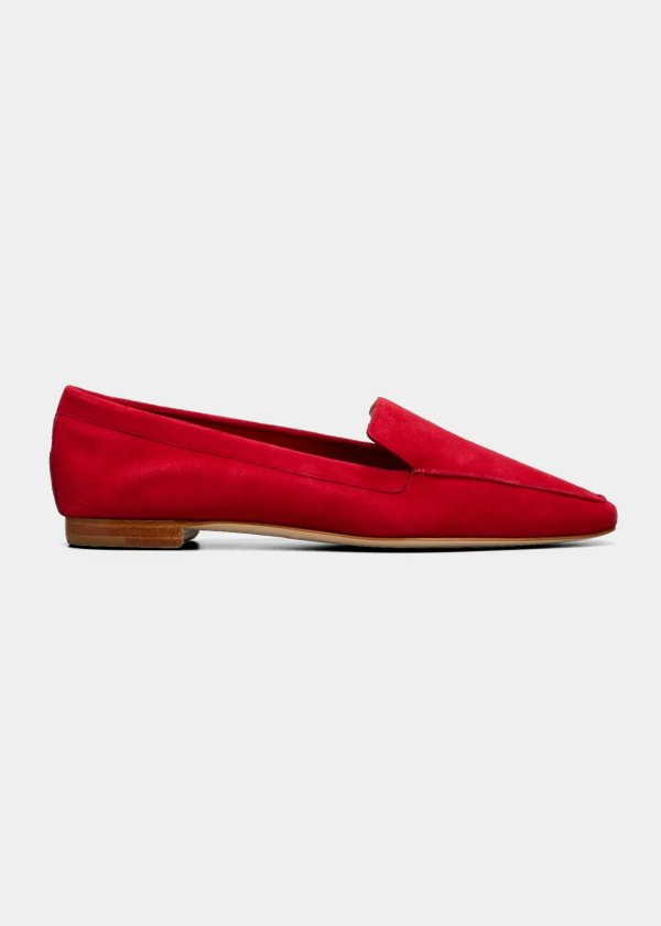 Pitaneta Flat Suede Loafers