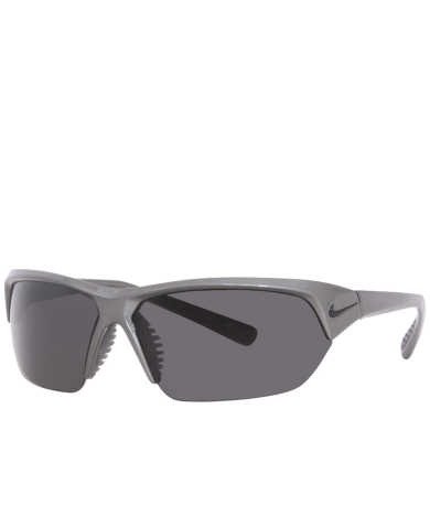 Nike Men's Grey Rectangular Sunglasses SKU: EV1125-009-69 UPC: 883412181464