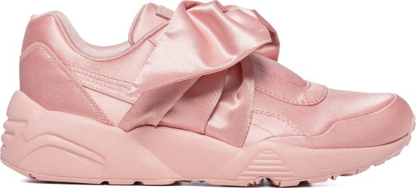 - Fenty Bow Sneakers - Silver Pink/Silver Pink