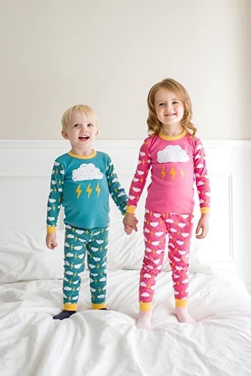 12M-7T Kids Toddler Junior Soft Cotton Sleepwear Pajamas 2 Set