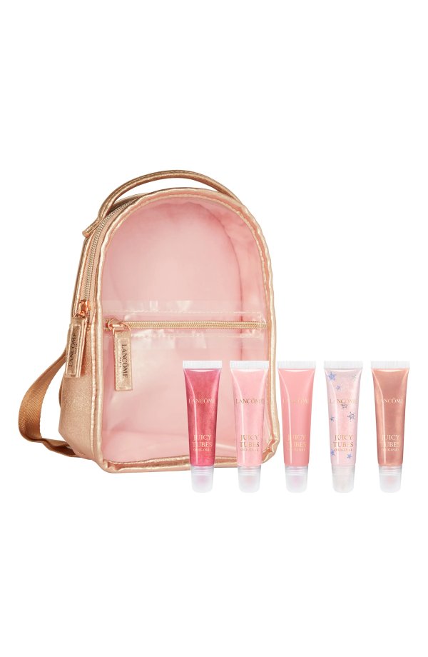 Juicy Tubes Ultra Shiny Hydrating Lip Gloss & Backpack Set