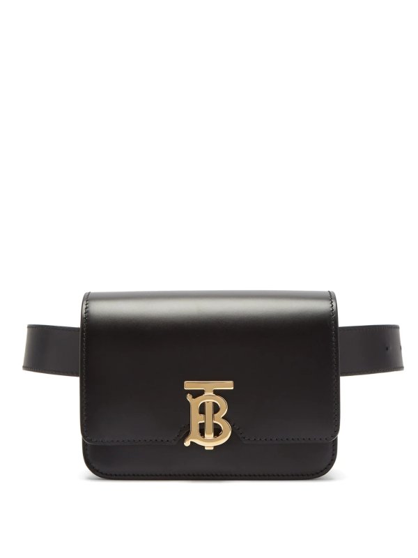 Monogram-clasp leather belt bag | Burberry | MATCHESFASHION