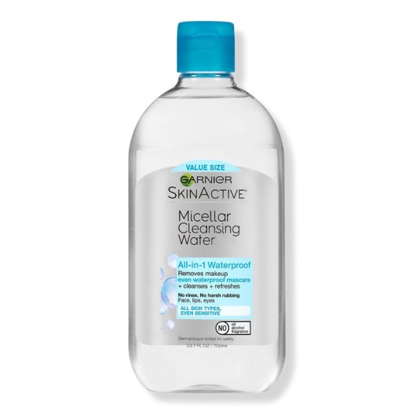 SkinActive Micellar Cleansing Water All-in-1 Cleanser & Waterproof Makeup Remover - Garnier | Ulta Beauty