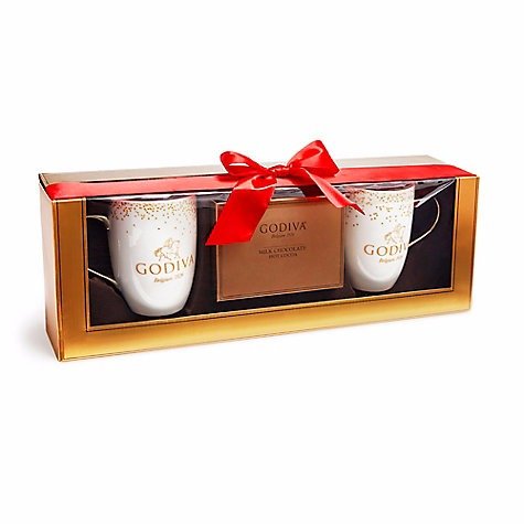 Holiday Cocoa Mug Set | Godiva
