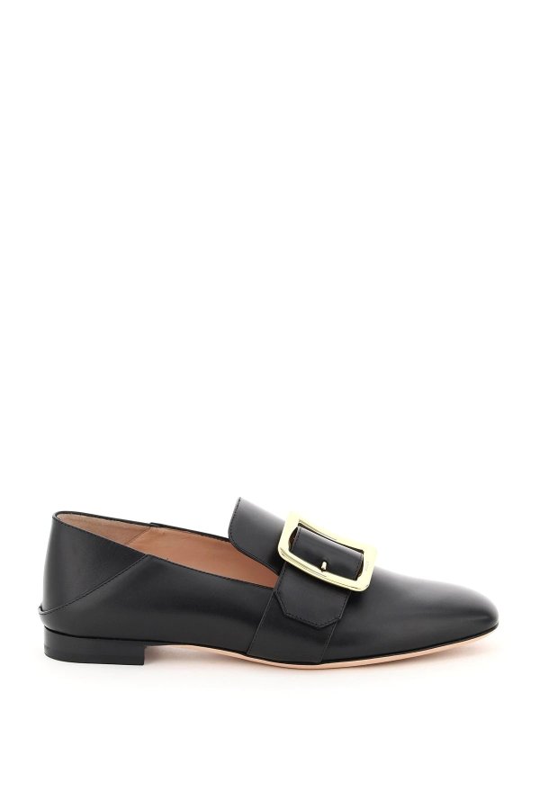 janelle leather loafers