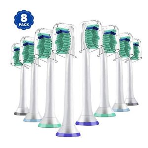 Replacement Toothbrush Heads for Philips Sonicare e-Series HX-Series 8 Pack