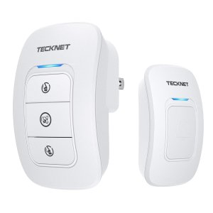 TECKNET Wireless Doorbell, TeckNet Wireless Door Bell Chime Kit