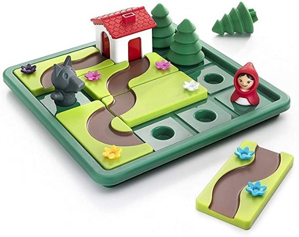 Little Red Riding Hood Deluxe Skill-Building Board Game with Picture Book for Ages 4-7