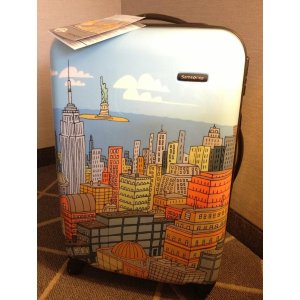 Samsonite Luggage NYC Cityscapes Spinner 20, Blue Print