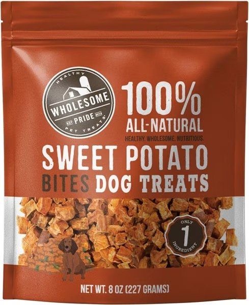 Sweet Potato Mini Bites Dehydrated Dog Treats, 8-oz