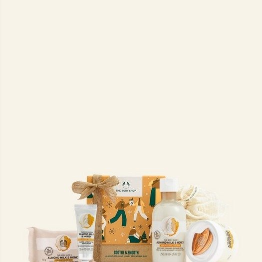 Soothe & Smooth Almond Milk & Honey Essentials Gift Set