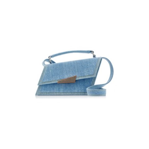 Mini Distortion Denim Bag