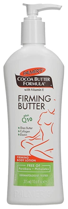 Cocoa Butter Formula with Vitamin E + Q10 Firming Butter Body Lotion, 10.6 Ounces