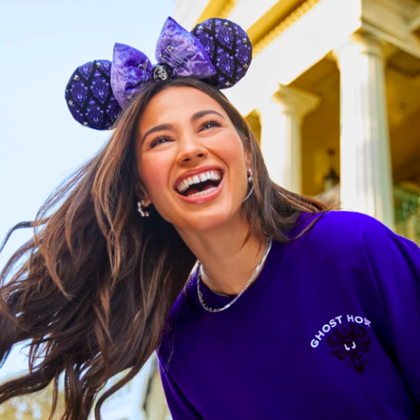 The Haunted Mansion Minnie Mouse Ear Headband for Adults by Her Universe | shopDisney
