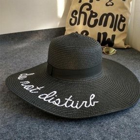 Beach Hats For Women Straw Floppy Hat For Women Wide Brim