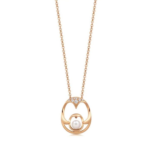 La Pelle 18K Gold Akoya Pearl Necklace | Chow Sang Sang Jewellery eShop