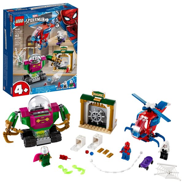 Marvel Spider-Man The Menace of Mysterio 76149 Superhero Building Toy Preschool Action Figure (163 Pieces)