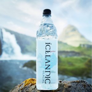 Icelandic Glacial Natural Spring Alkaline Water, 33.81 Fl Oz (6 Count)