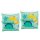 Blue Dino Inflatable Printed Kids Armbands for Swimming & Floating, Ages 3 to 6, Unisex