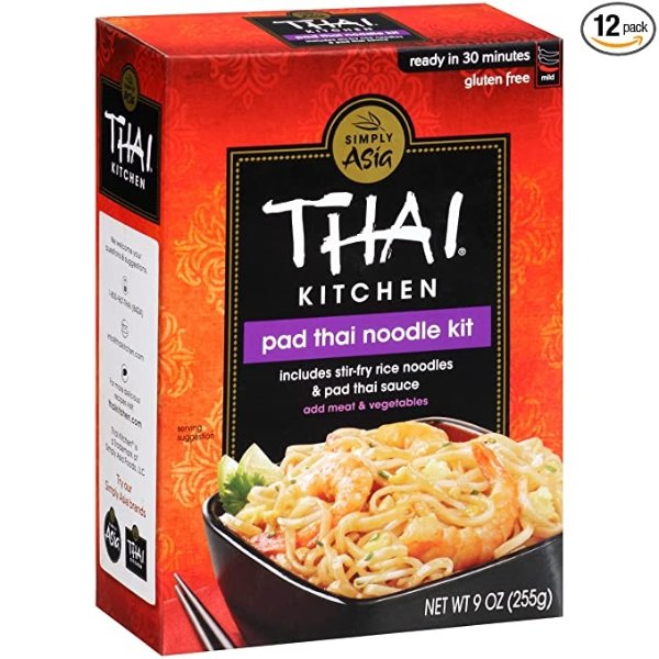 Thai Kitchen 泰式炒面条 9oz 12盒