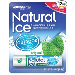 Natural Ice Original - SPF 15 lip balm in Pack of 12